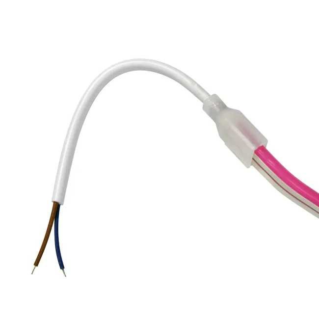 Neon LED IP65 2m 5m różowy Polux