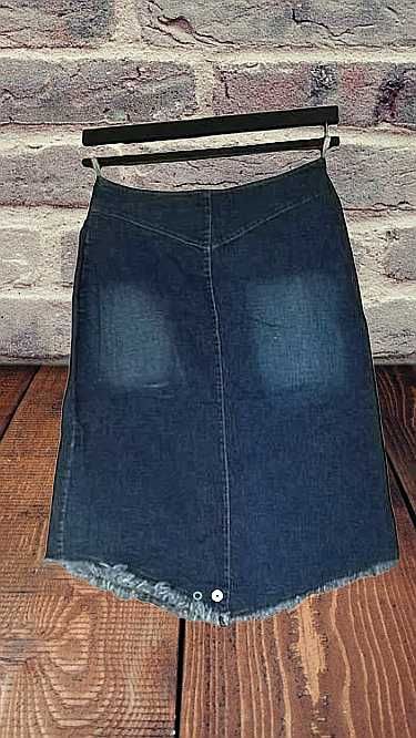 spódnica jeansowa midi