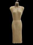Christian Dior dzianinowa sukienka vintage 40
