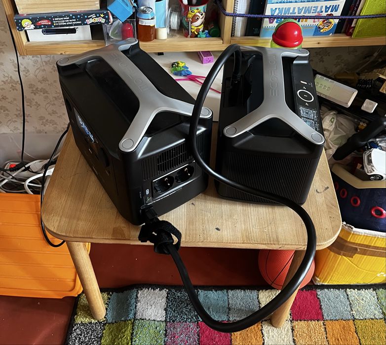 Ecoflow river pro с дополнительной батареей 1440 вт/ч