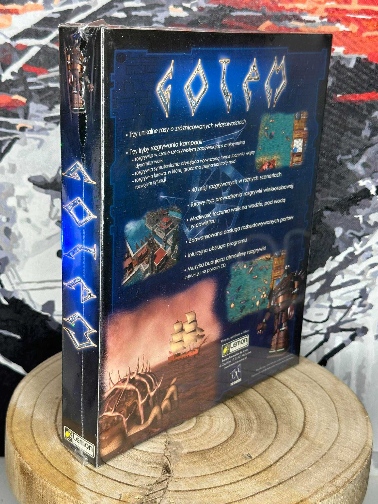 Golem - zafoliowany unikatowy big box - nowa - PC - polska wersja