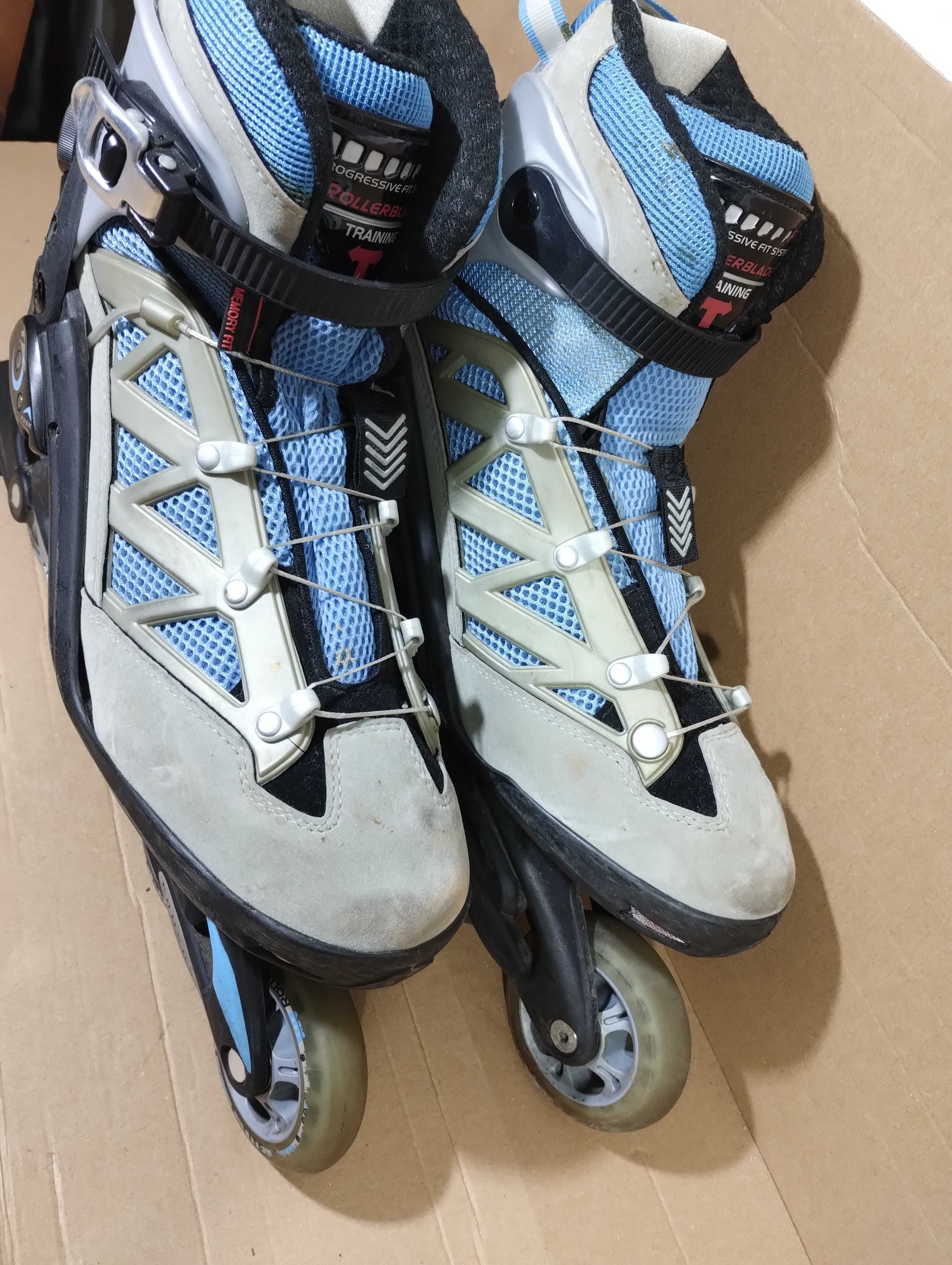 rolki rollerblade 40 /41  system szybkiego sznurowania