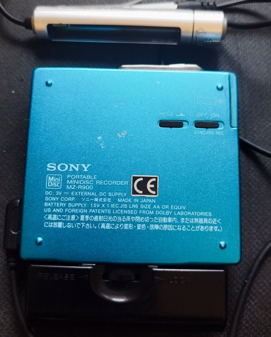 Walkman Sony MZ-R 900 minidisc,MD,MDS, zadbany