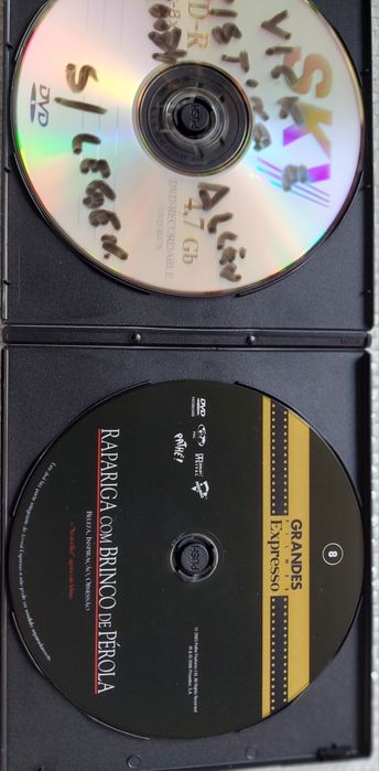 DVD com filme "Rapariga com Brinco de Pérola "