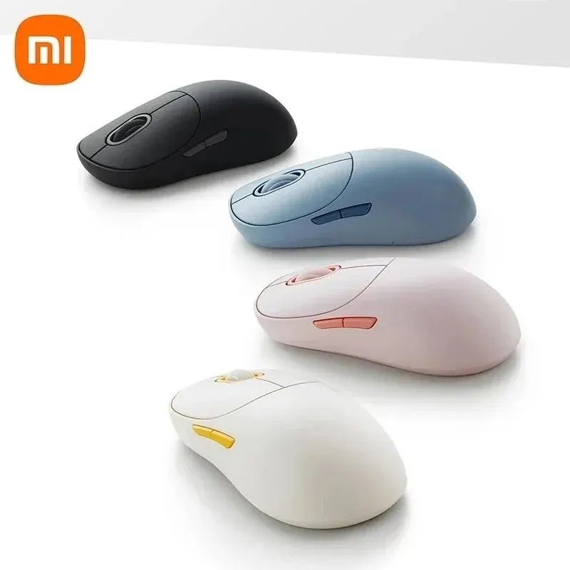 Мишка Xiaomi Wireless Mouse 3 Dark Grey,Blue бездротова (BHR7609CN)