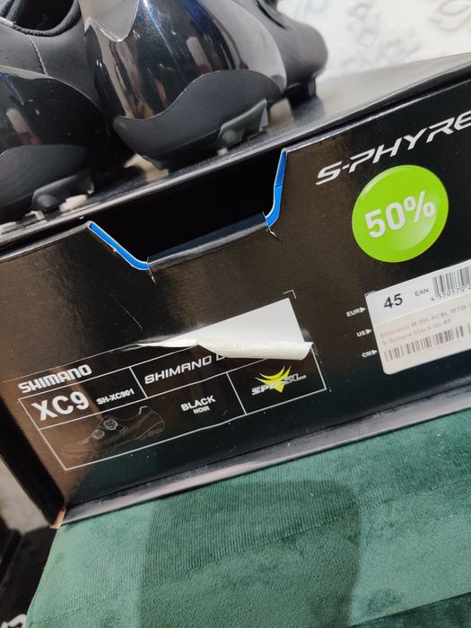 Buty rowerowe shimano s-phyre XC9 mrb gravel boa spd wpinane