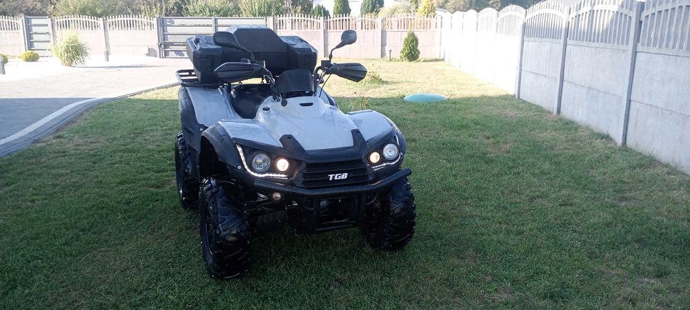 TGB BLADE 550 IRS 4x4+blokady homologacja L7e LED kufer alu (cf moto)