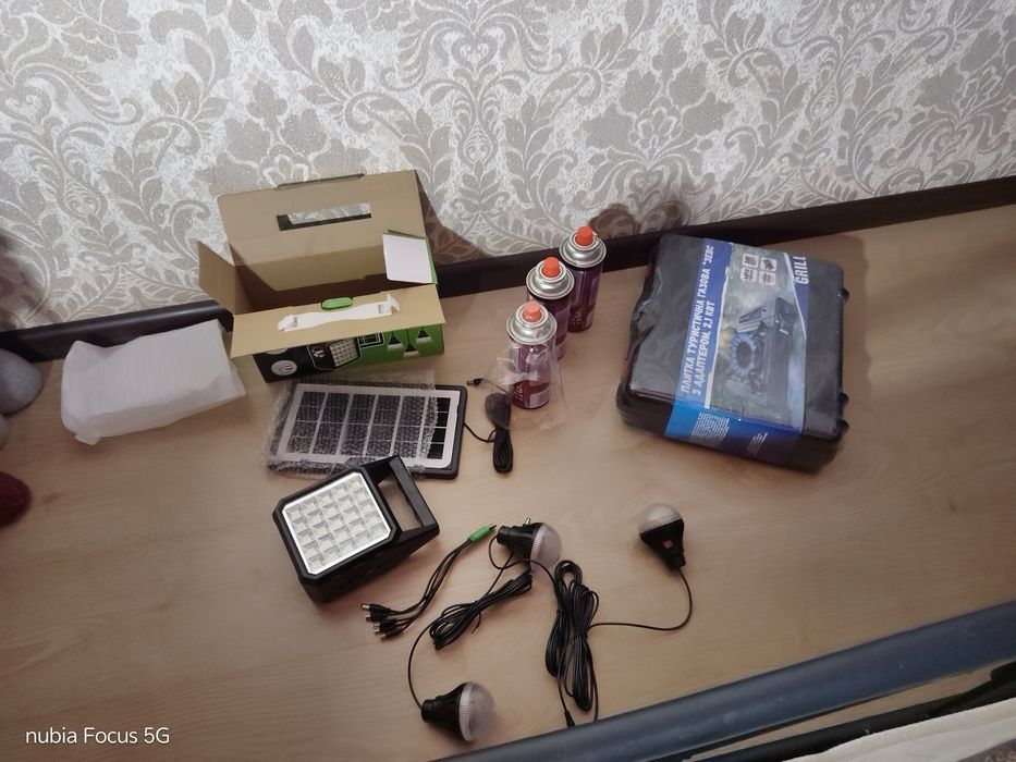 Обогреватель газовий плітка балон