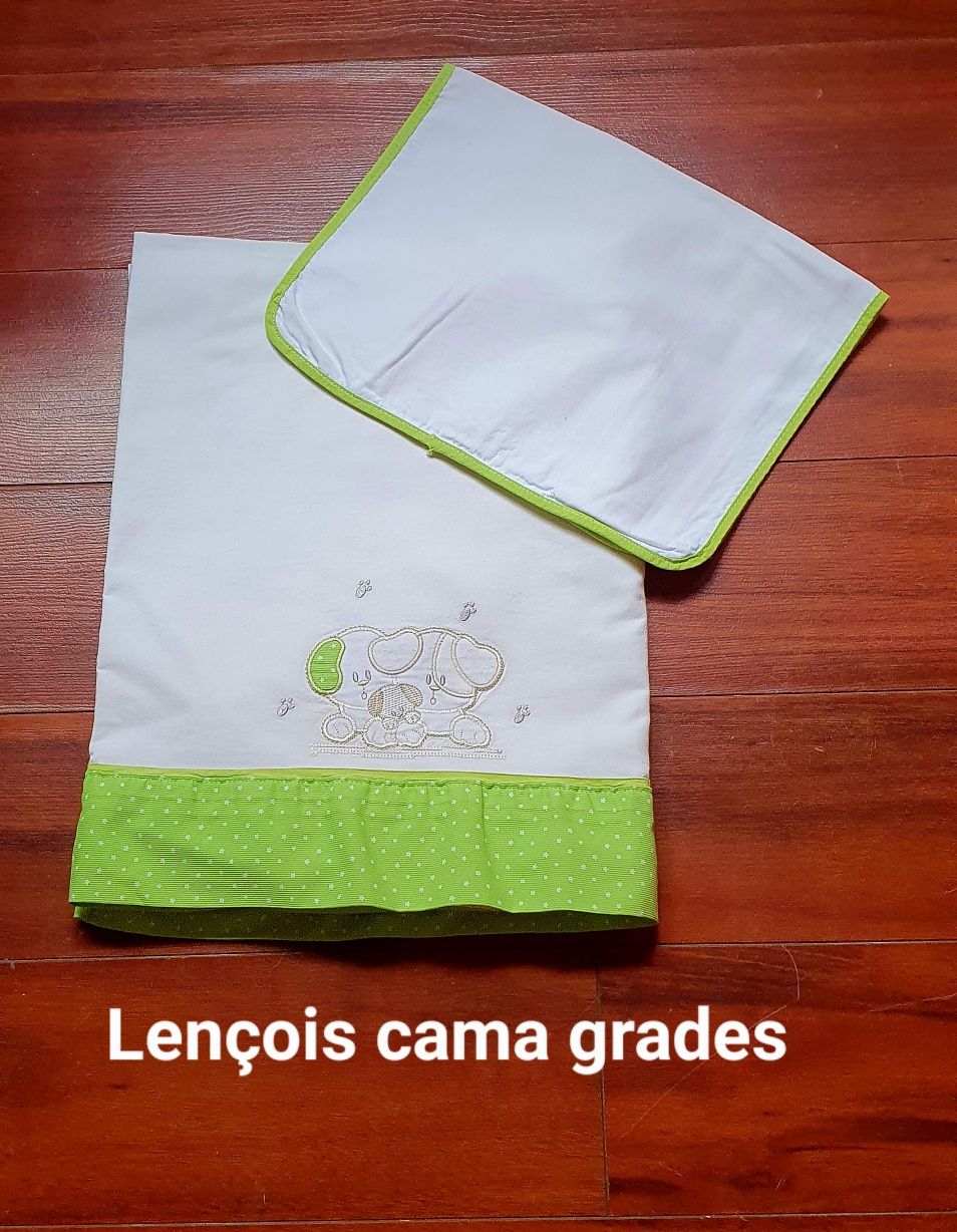 Lençois verão unisexo cama grades