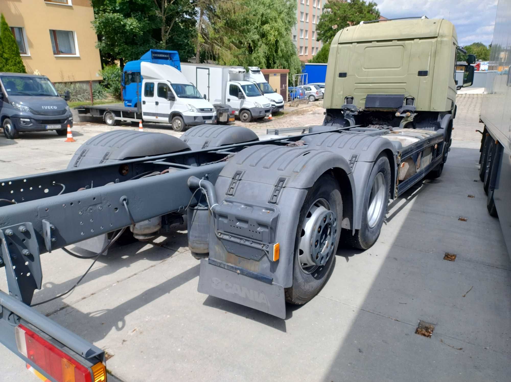 Scania 114L 340 rama BDF 18pal przebieg 340tyś