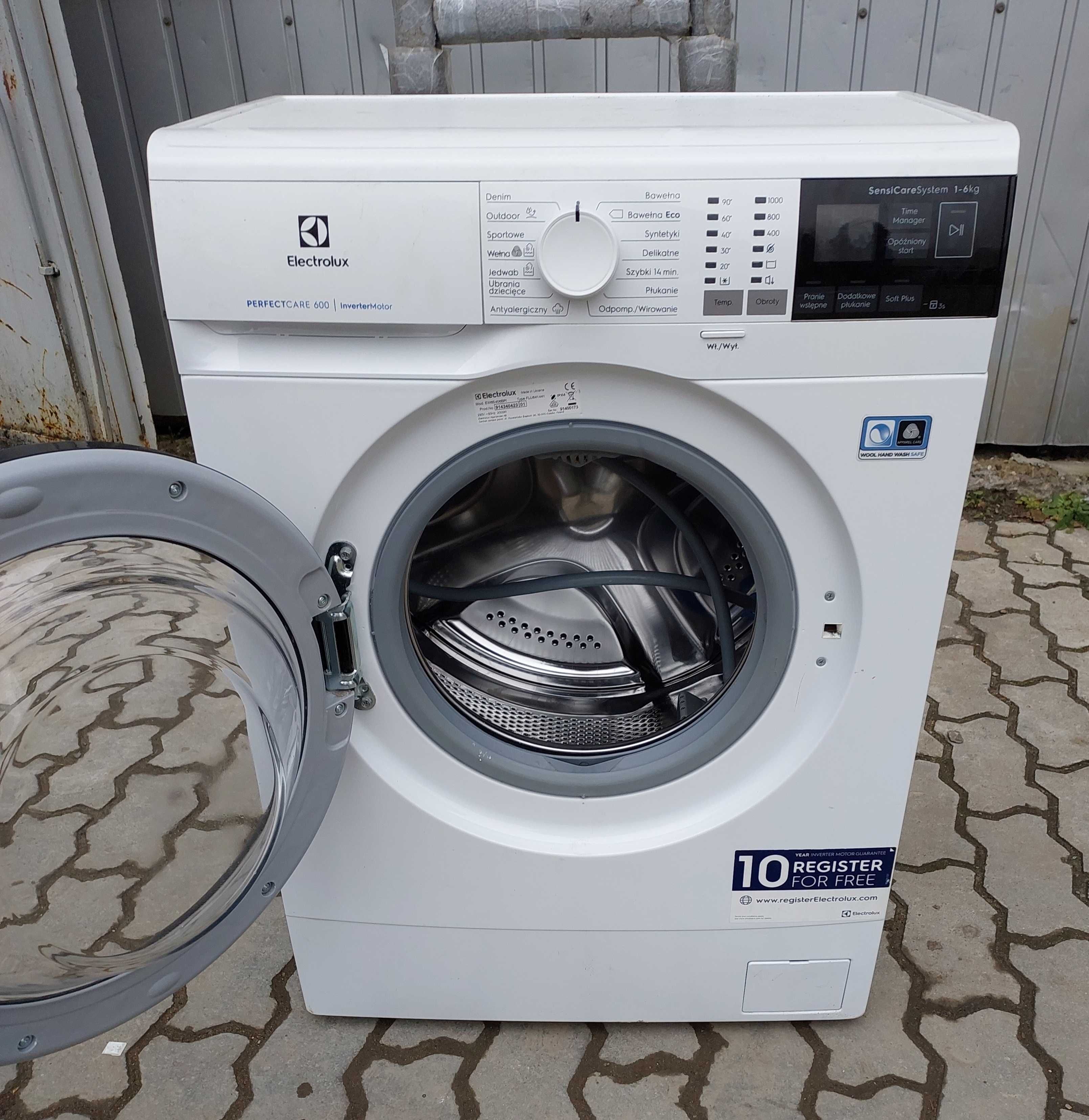 Узкая 40см стиральная машина 6кг А+++ Електролюкс Electrolux EW6S406BP