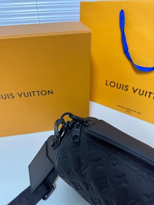 Сумка мужская унисекс Louis Vuitton бочонок бочка бананка