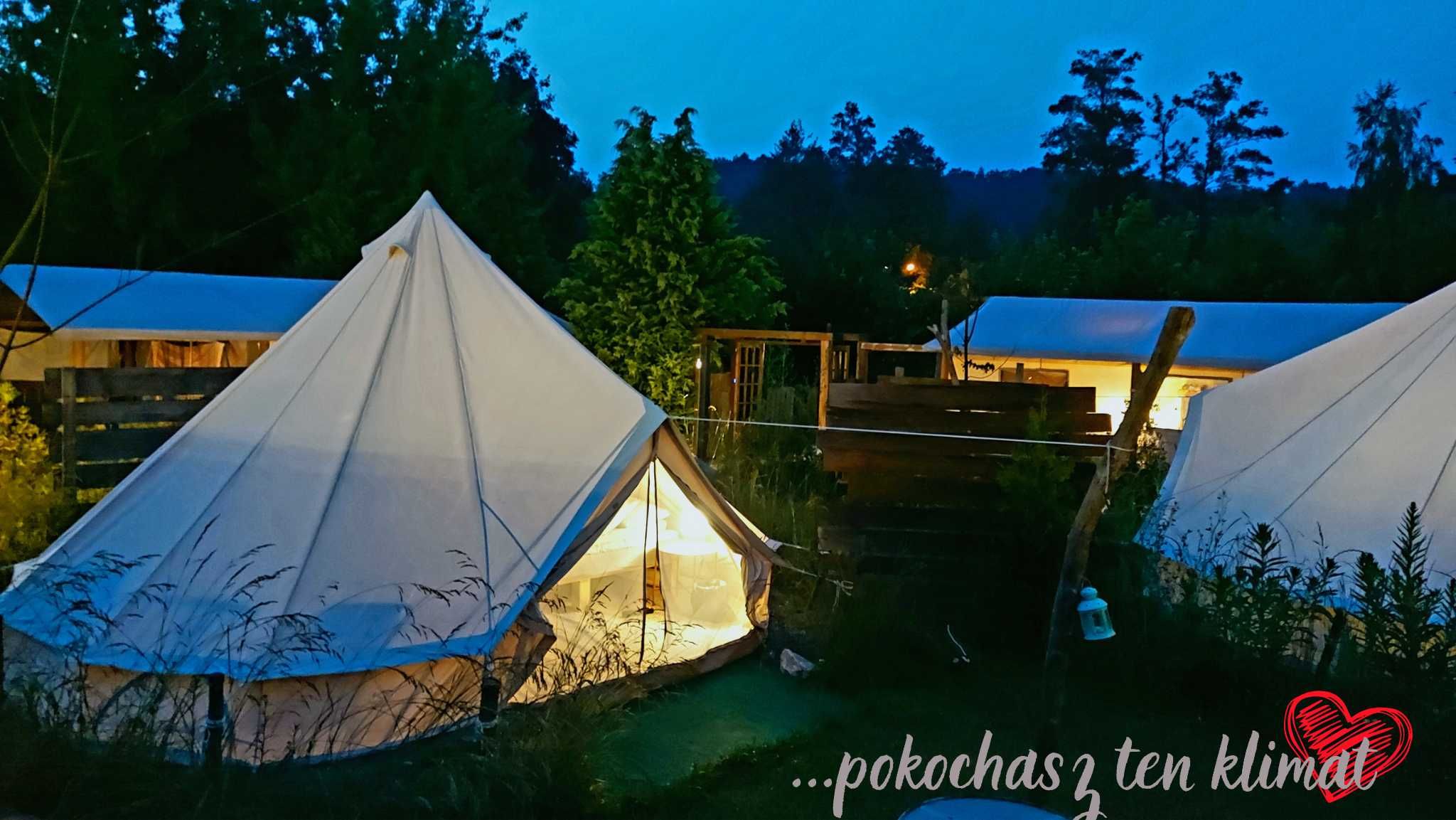 Dream Glamping Wakacyjna Wioska - Namiot jak Domek, Noclegi Bałtów