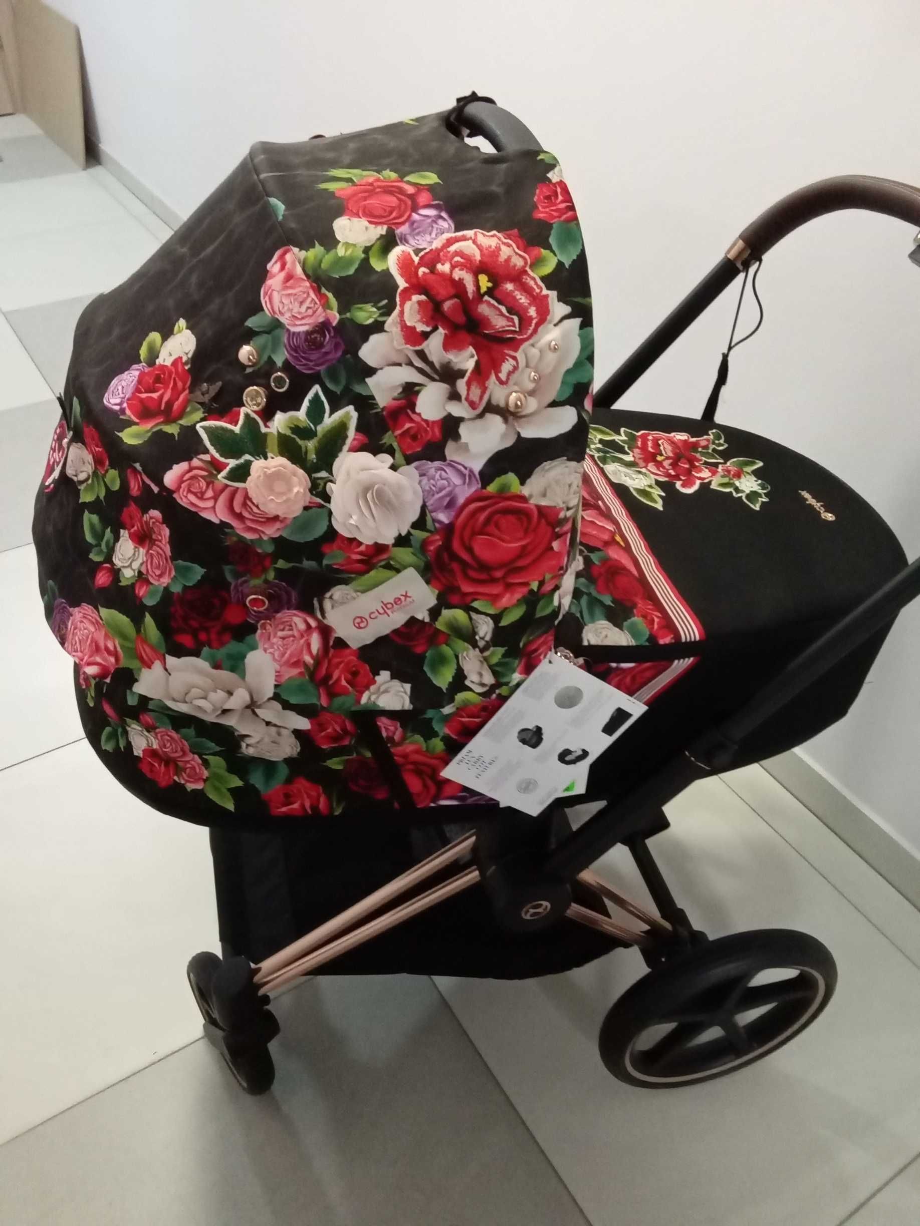 Cybex Wózek dziecięcy 2w1 Priam 2.0 Spring Blossom