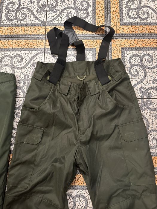 Продаю зимові штани олива ( хакі) подвійні вітровологозахисні