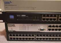 Przełączniki sieciowe D-Link, Linksys, TP-Link, LevelOne