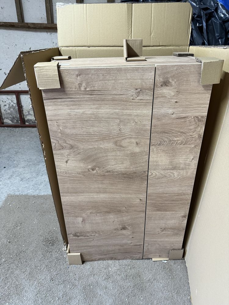 Szafka łazienkowa dąb cabela roca 596x316x1000