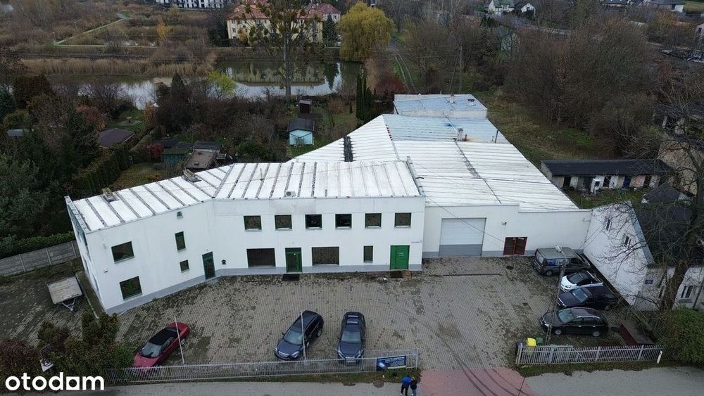 Obiekt magazynowo-biurowy wraz z wyposażeniem. Błonie, okolice Pass