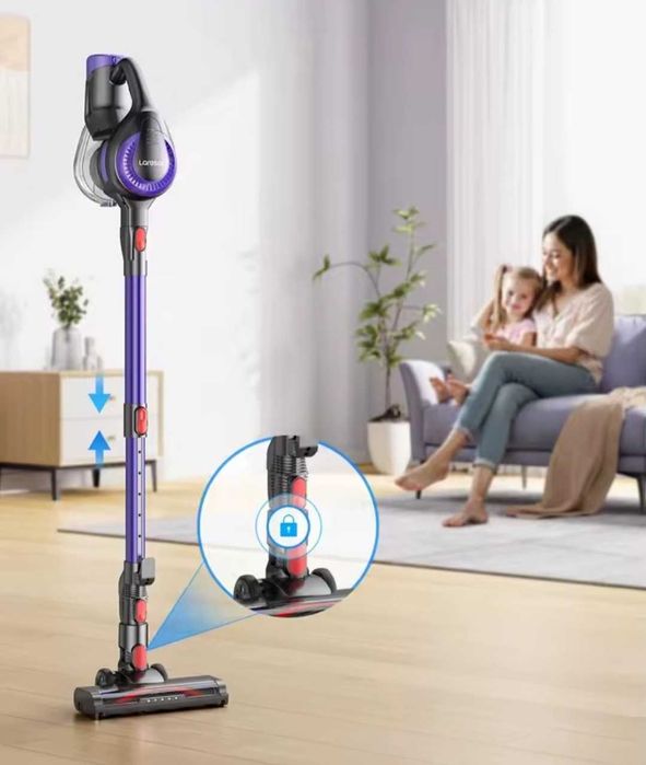 Laresar V10 Lite – Bezprzewodowy odkurzacz pionowy 38 kPa HEPA
