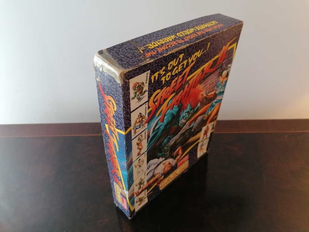 Street Fighter II Commodore AMIGA Capcom U.S.Gold [Big Box + Poster]