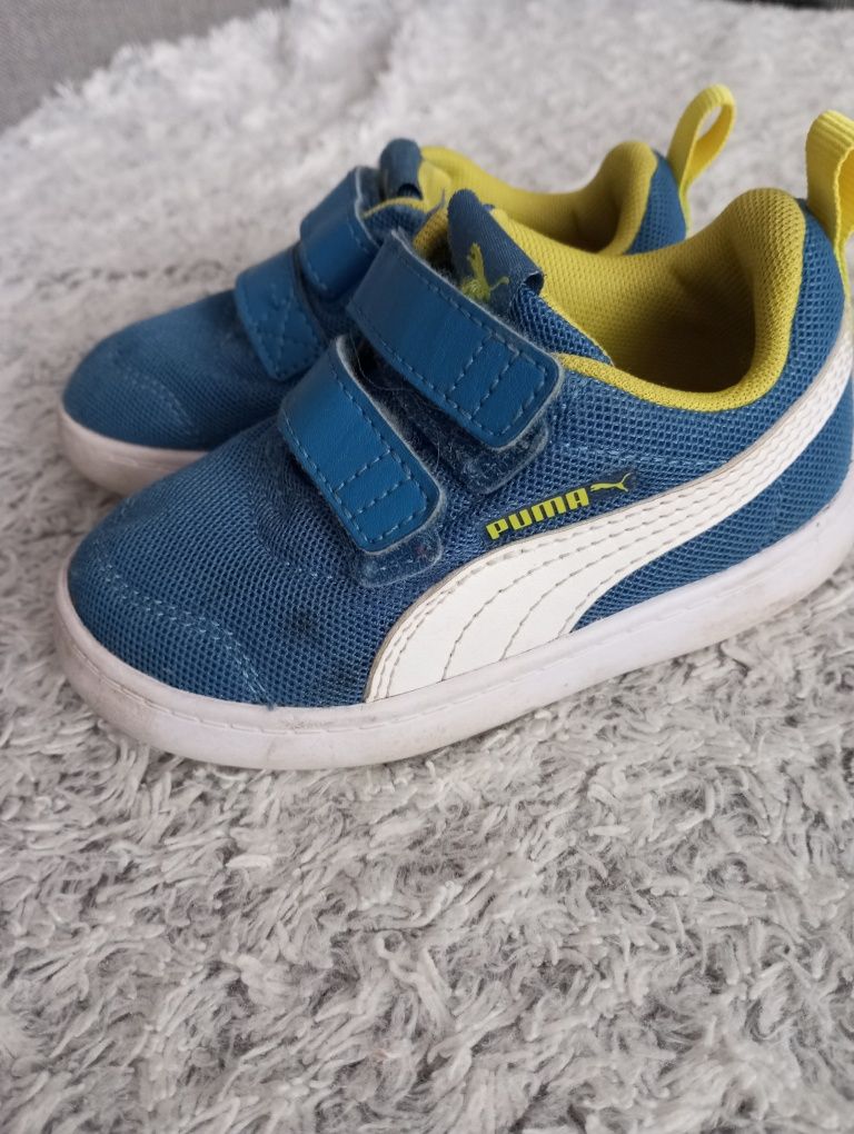 Puma courtflex lekkie buciki adidaski z siateczki na lato r.22