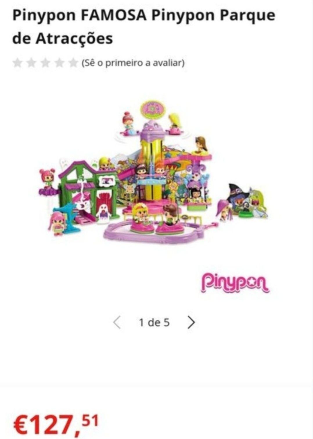 Pinypon. Parque de diversão.