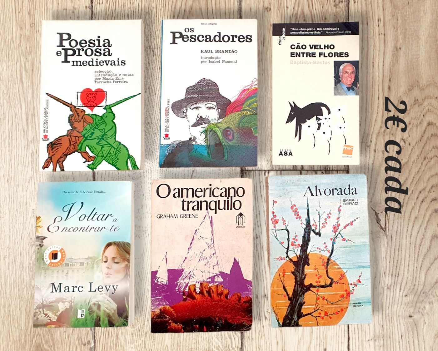 Livros entre 2 e 4 euros