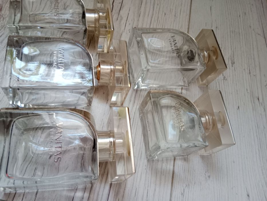 Puste flakony po perfumach flakon perfum Versace vanitas 5szt.
