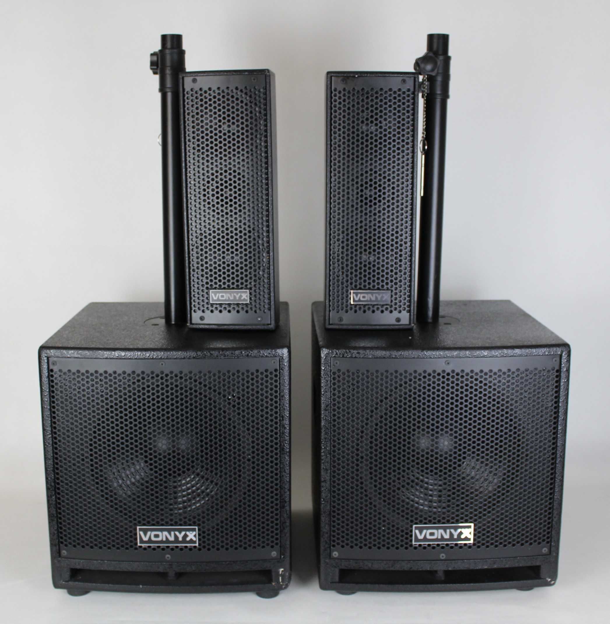 Zestaw kolumn aktywny subwoofer+pasywne VONYX VX1000BT Sklep Wągrowiec