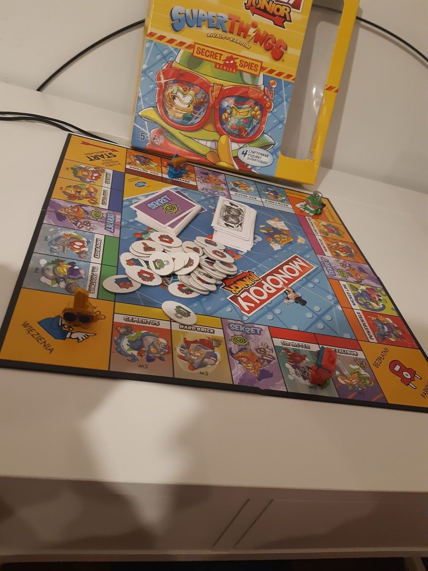 gra monopoly junior super things