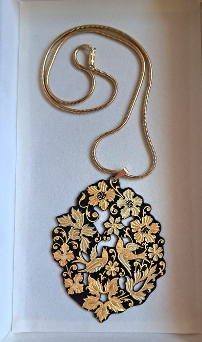 Colar Vintage Banhado a Ouro 24k