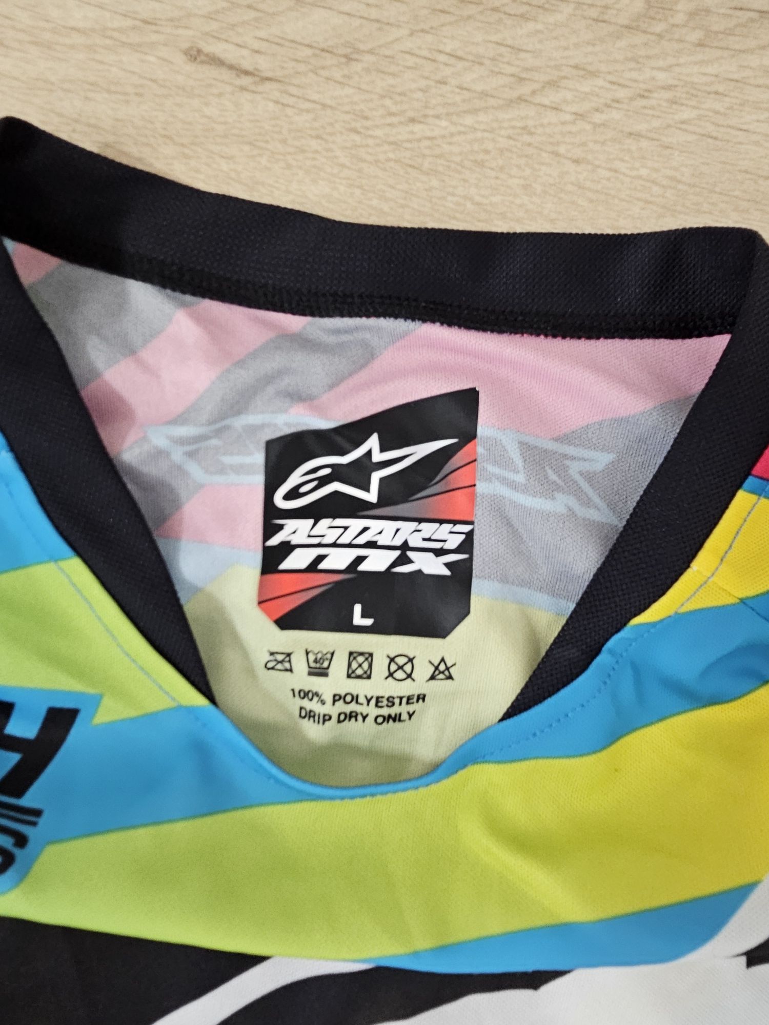 Strój Cross ALPINESTARS Racer Barap Fluo Pant seria MX nowy