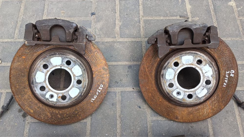 SWAP HAMULCY tarcze zaciski przód tył 345/300mm AUDI A4 B8 A5 8T Q5 8R