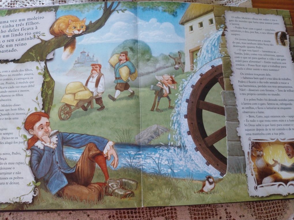 Livro Gato das Botas