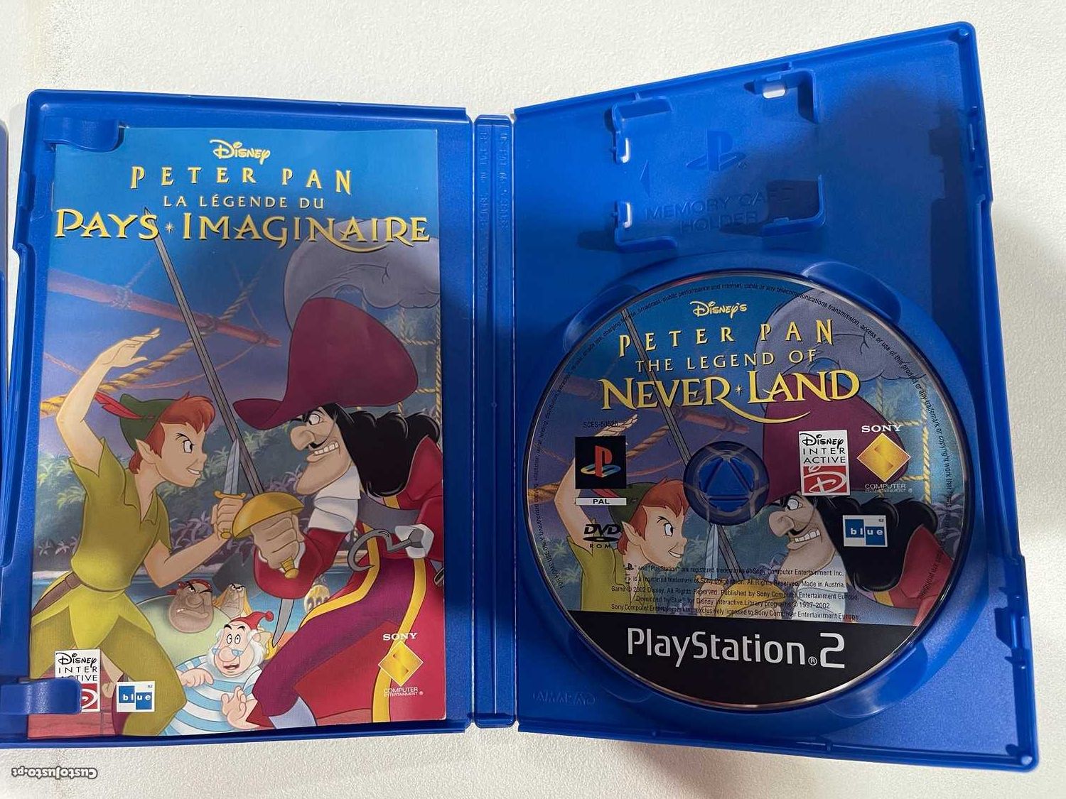 PlayStation 2 Jogo Peter Pan A Lenda Da Terra Imaginária