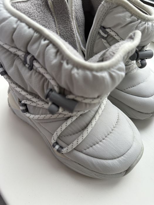 Zara дитячі дутики взуття сіре ботинки