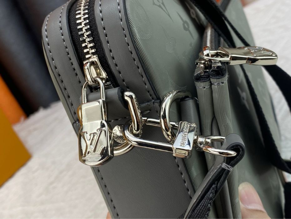 LOUIS VUITTON TRIO 3v1 messenger сумка мужская серая 3в1 через плечо