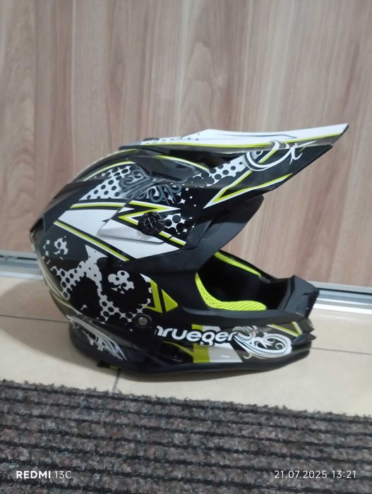 Kask na motor rueger