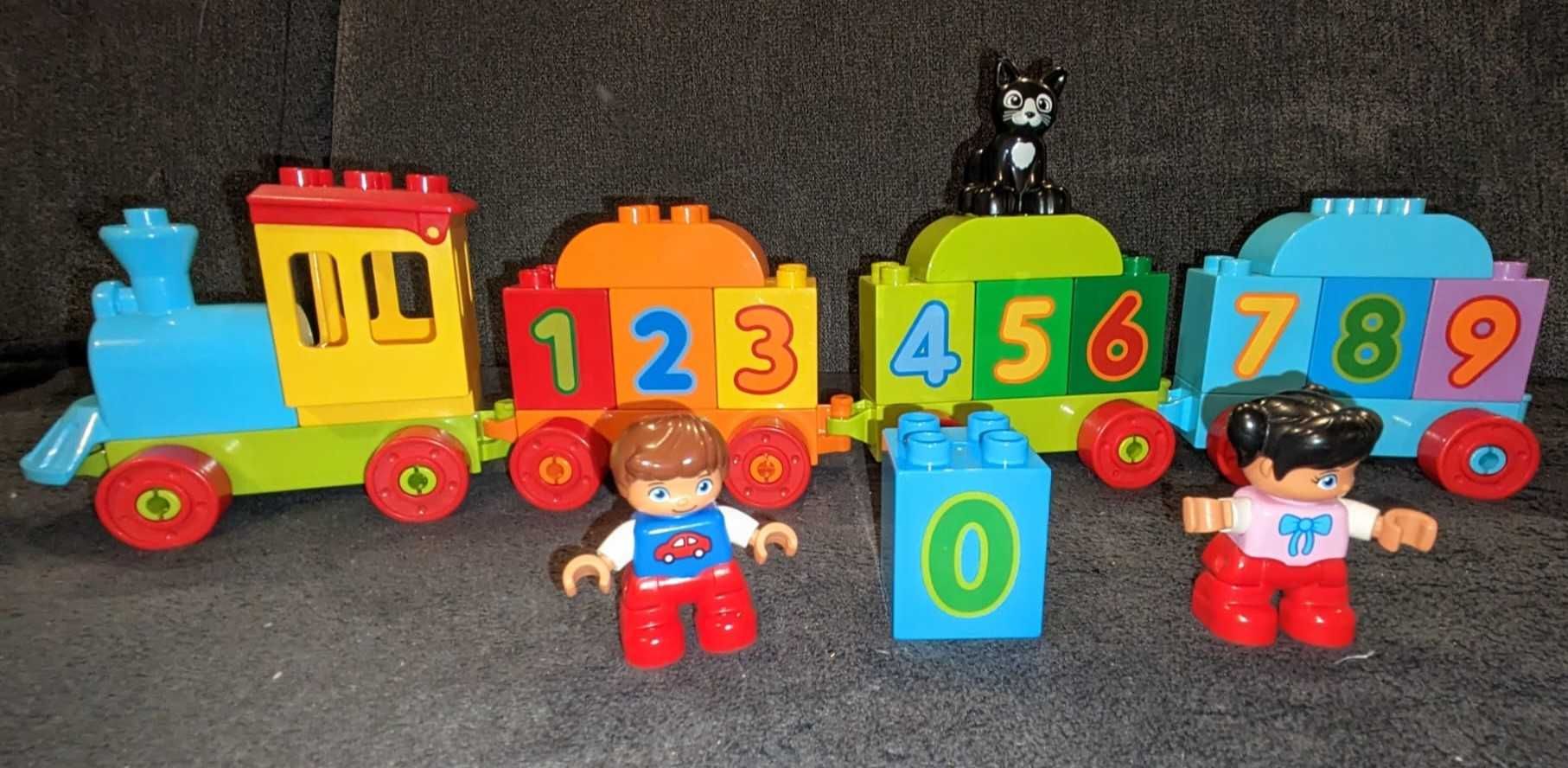 klocki Lego Duplo Pociąg z cyferkami