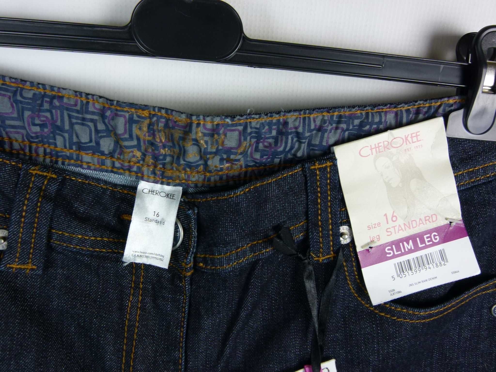 Cherokee damskie spodnie jeans 16 / 44 z metką