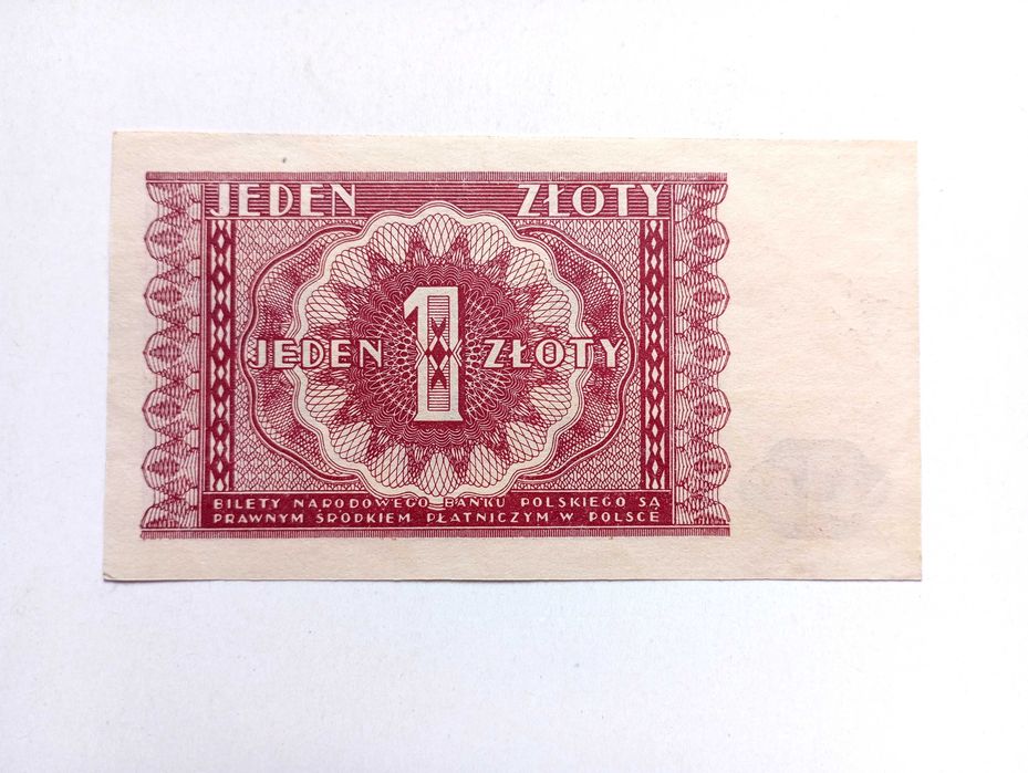 1  zł  1946   - Bez serii -   st. 1 UNC