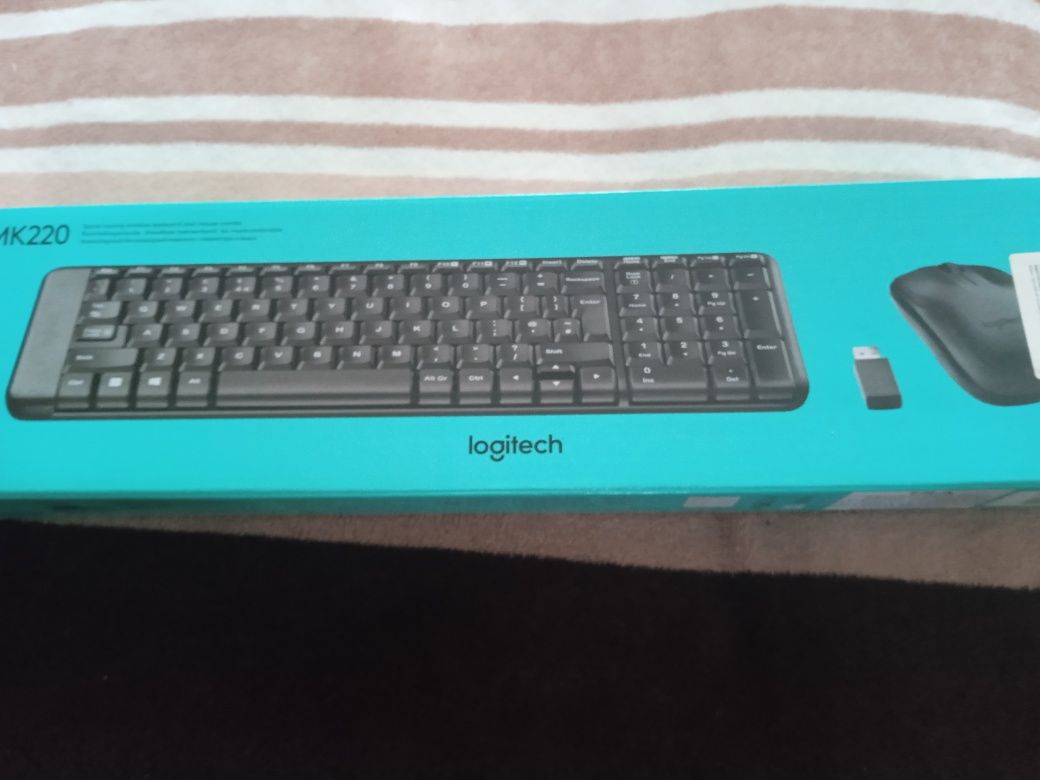 Безпровідна  Клавіатура БЕЗ Приймача Logitech MK220 Оригінал