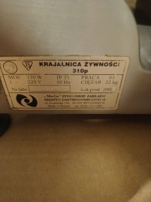 Krajalnica Ma-GA 310 p