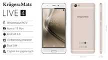 Smartphone telefon Krüger&Matz live 4 sprawny