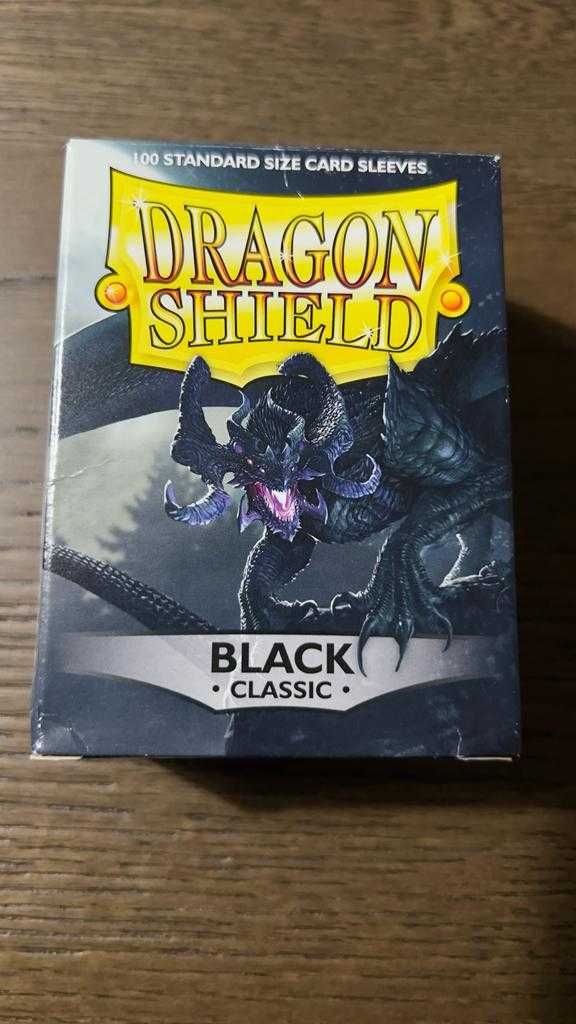 300 Dragon Shield Sleeves - Classic Black
