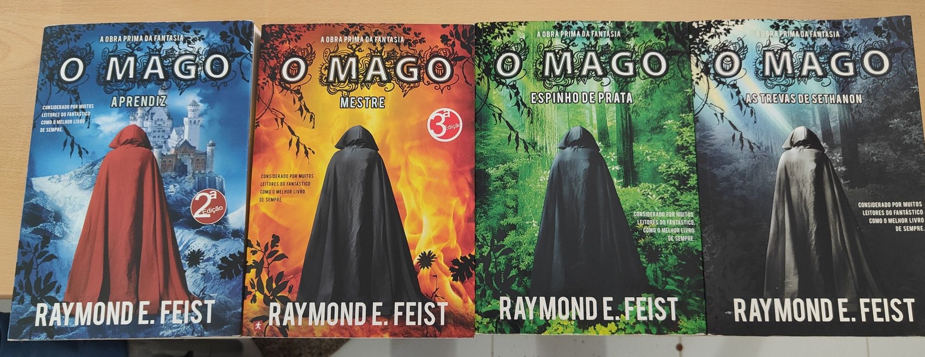 4 Livros da coleção O MAGO