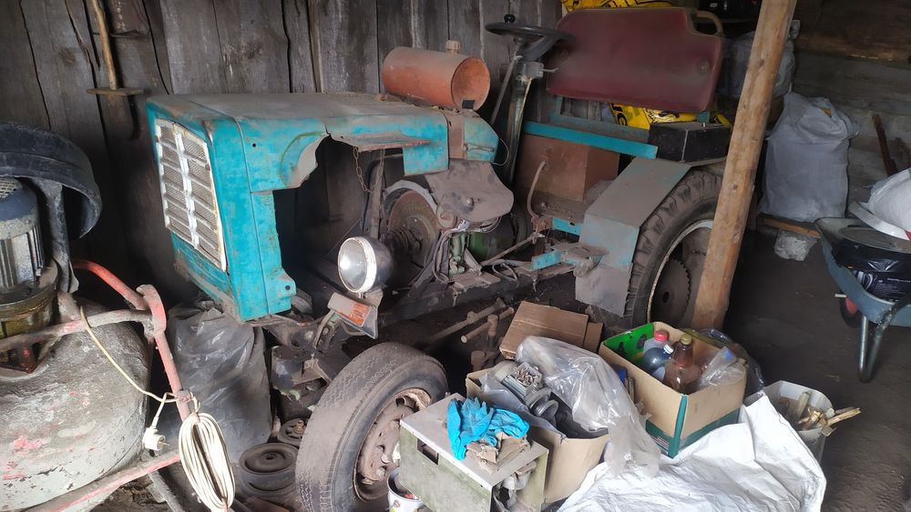 Саморобний трактор