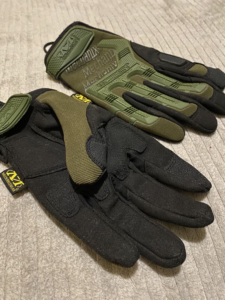 Тактичні рукавички M-Pact Mechanix олива
