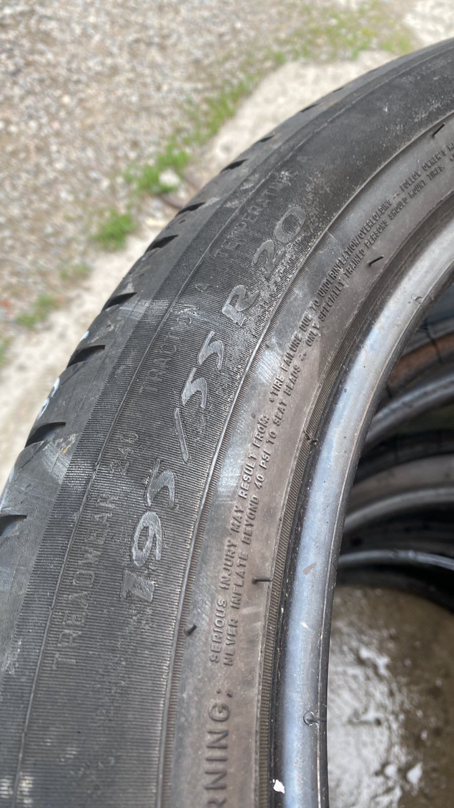 195.55.20 Michelin 4шт літо шини гума склад Харків Шиномантаж з Європи