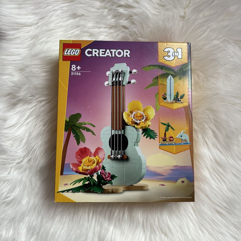 31156 lego klocki creator 3w1 Tropikalne ukulele na prezent gitara